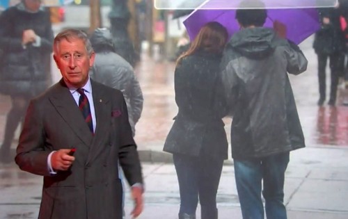 Le prince Charles en Monsieur Météo fait la pluie et le beau temps en Écosse