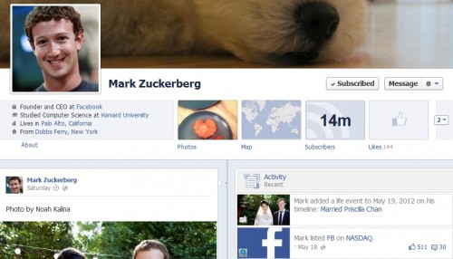 Mark Zuckerberg s'est marié