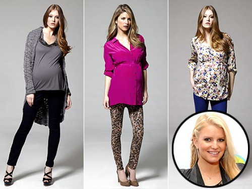 Jessica Simpson lance une collection de vêtements de maternité