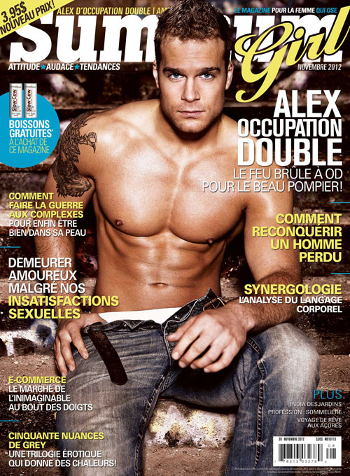 Alex d'Occupation Double est en feu sur le cover du Summum