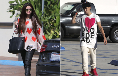 Justin Bieber et Selena Gomez matchent un peu trop