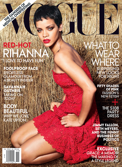 Rihanna sur le magazine Vogue 