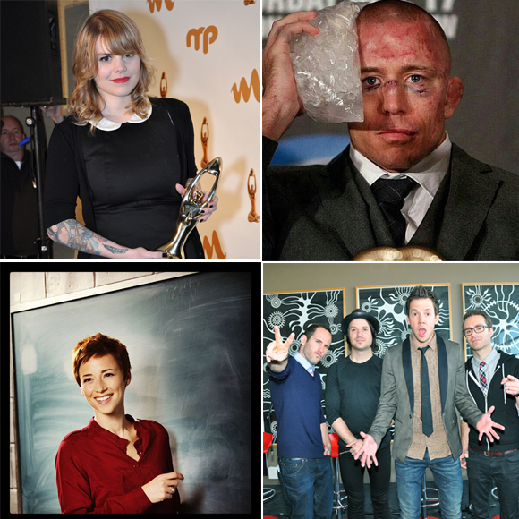 TOP 10 - Les personnalités québécoises de 2012 selon Hollywood PQ