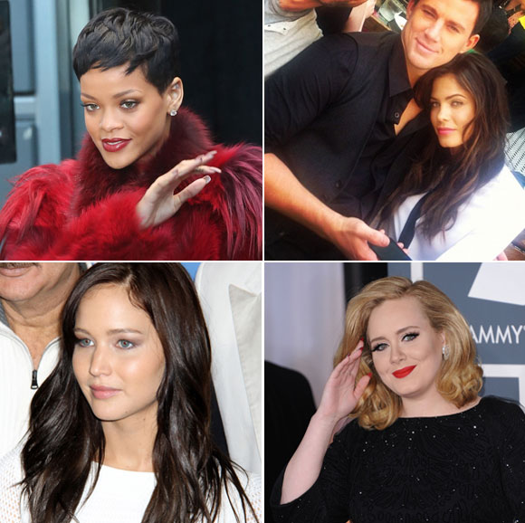 TOP 10 des personnalités hollywoodiennes de 2012 selon Hollywood PQ