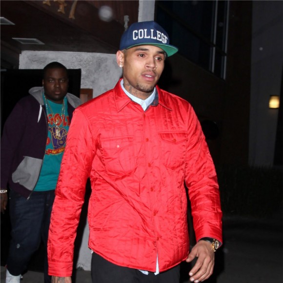 Les policiers ont été dépêchés chez Chris Brown pour violence conjugale