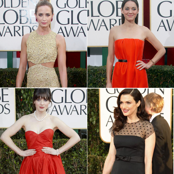 TOP 10 - Les plus belles robes des Golden Globes 2013