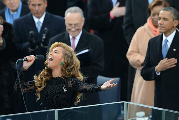 Inauguration présidentielle - Beyoncé a fait du lip-sync