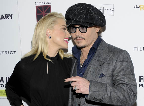 Johnny Depp et Amber Heard