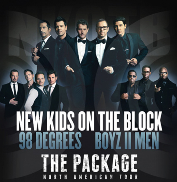 The Package Tour - Les New Kids On The Block, 98 Degrees et Boyz II Men seront à Montréal le 6 juin 2013