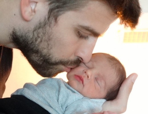 Shakira -  La première photo de son bébé avec Gérard Piqué 