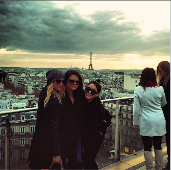 Vanessa Hudgens, Ashley Benson et Selena Gomez à Paris pour la promo de Spring Breakers 