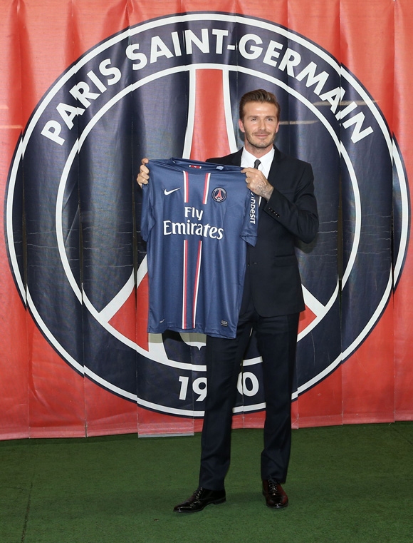 David Beckham rejoint le PSG et déménage à Paris