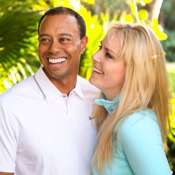 Tiger Woods et Lindsey Vonn officialisent leur liaison
