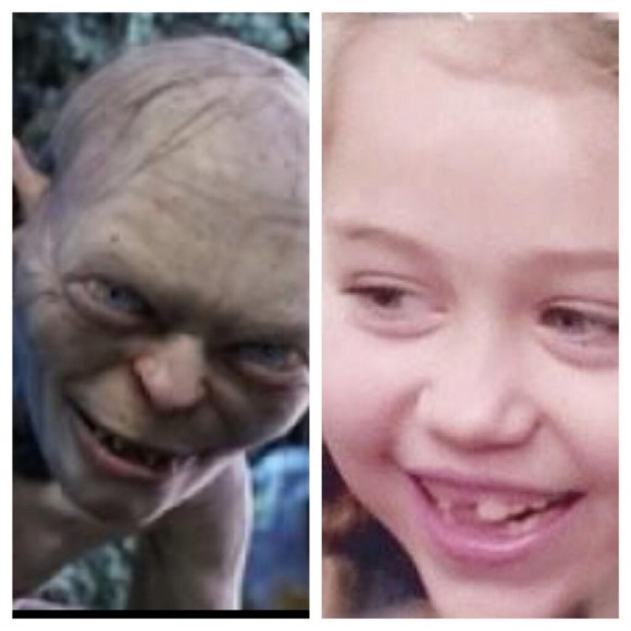 Miley Cyrus est Gollum