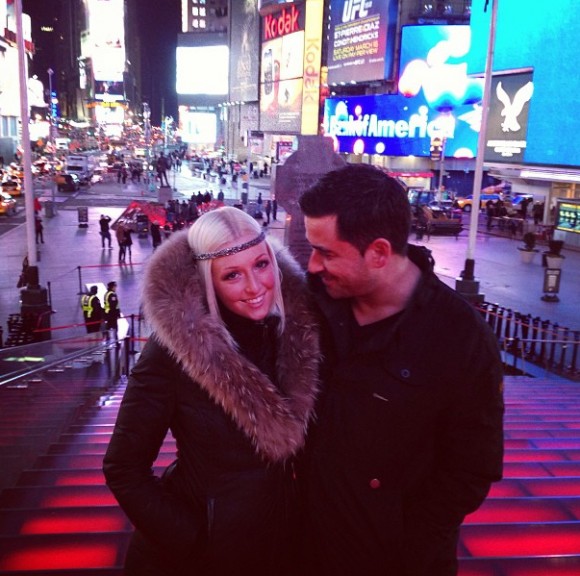 Benoît Gagnon en voyage à New York avec sa famille et son amoureuse Jenna Shapiro