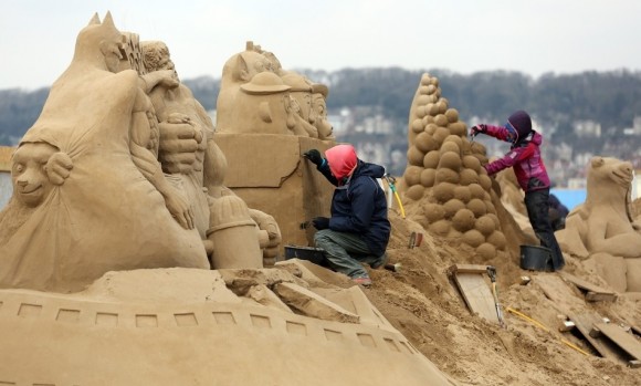 Top 5 des sculptures de sables de films les plus réalistes