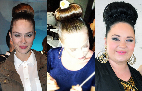 Tendance des stars â€“ Le bun 