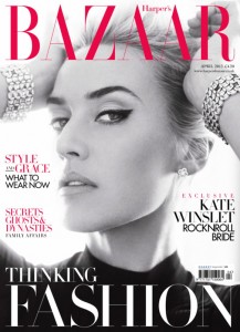 Kate Winslet est magnifique sur le cover du Harper's Bazaar UK