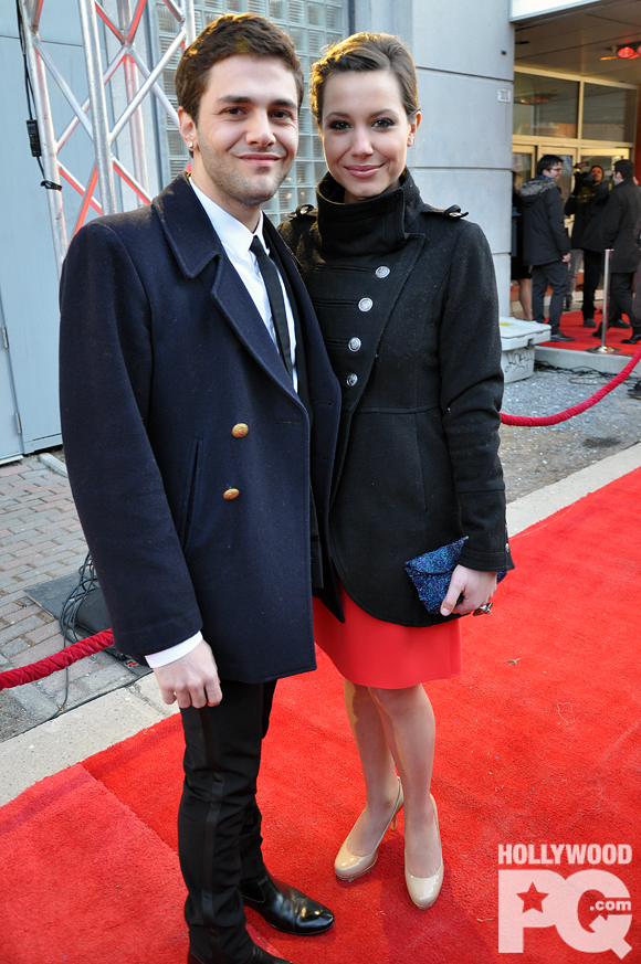 xavier dolan et magalie lépine-blondeau tapis rouge jutra