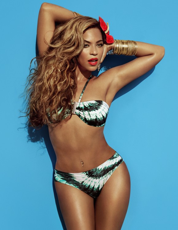 Beyoncé pose pour la collection d'été de H&M
