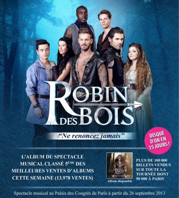 L'album Robin des bois est disque d'or