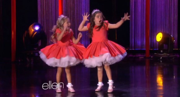 Sophia Grace & Rosie Perform Thrift Shop