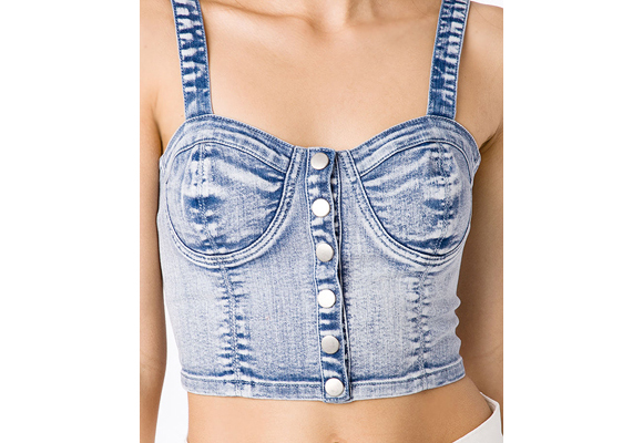 Obsession du jour - Le corset de denim de Kate Voegel