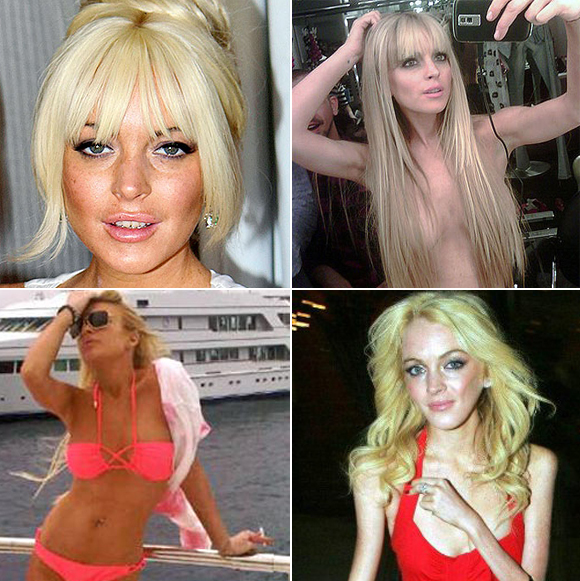 TOP 10 â€“ L'évolution du style de Lindsay Lohan