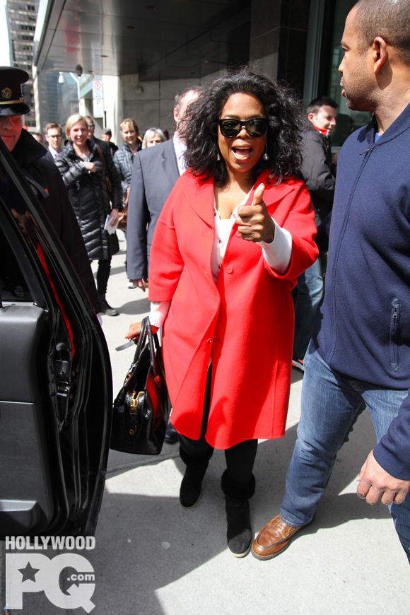 Oprah à Montréal - SPOTTED