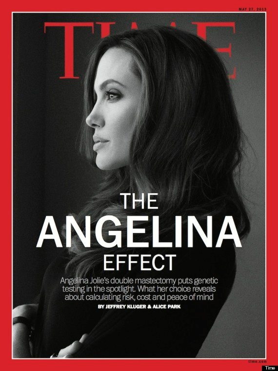 Angelina Jolie sur la couverture du Time