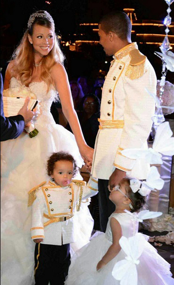 Mariah Carey et Nick Cannon ont renouvelé leurs vœux de mariage à Disneyland 