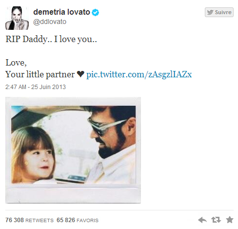 Le père de Demi Lovato est décédé à 54 ans