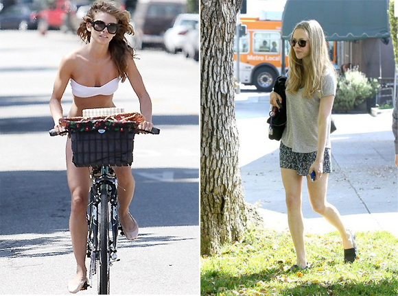 Vu sur les stars â€“ Les chaussures Yosi Samra d'Amanda Seyfried et d'Annalynne McCord