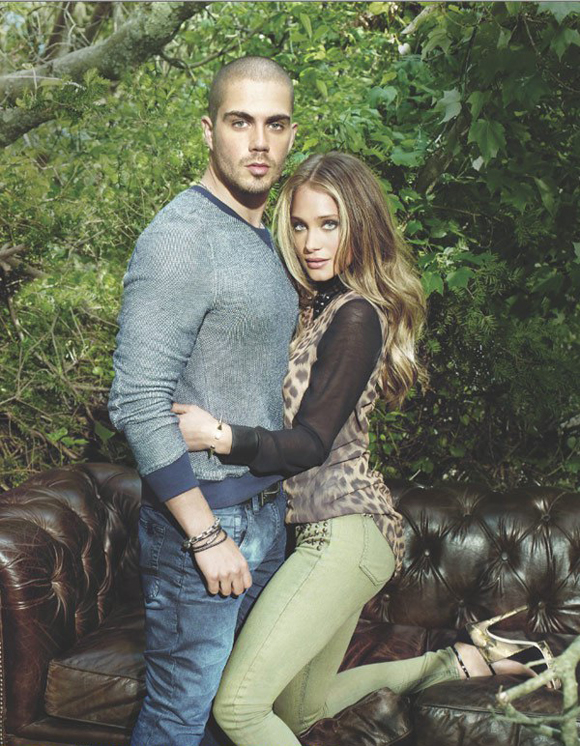 Max George et Hannah Davis pour la campagne Buffalo David Bitton