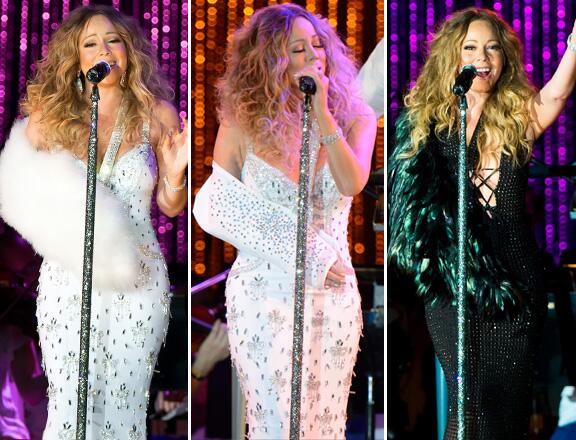 Mariah Carey et ses écharpes