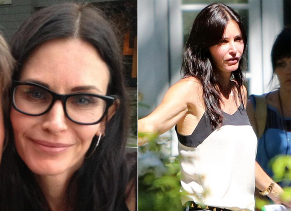 Courteney Cox défigurée par la chirurgie