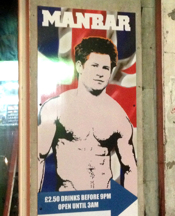 Prince Harry's Image Used To Promote A London Gay Bar