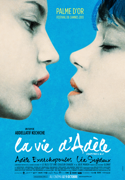 L'affiche québécoise de "LA VIE D'ADÈLE CHAPITRES 1 & 2" d'Abdellatif Kechiche, maintenant dévoilée