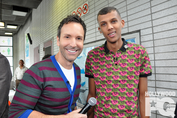 Stromae Montréal stunt