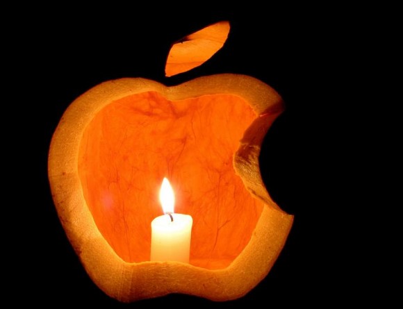 apple-logo-pumpkin