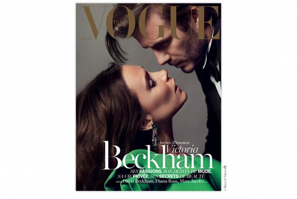 David et Victoria Beckham sur le Vogue Paris