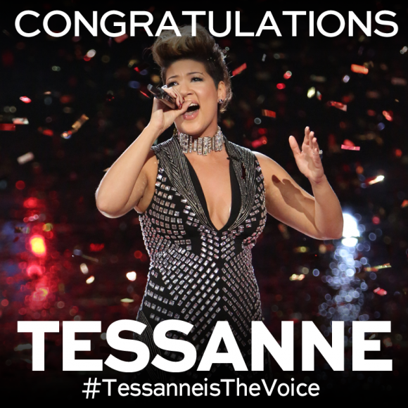 Tessanne Chin remporte la cinquième saison de The Voice