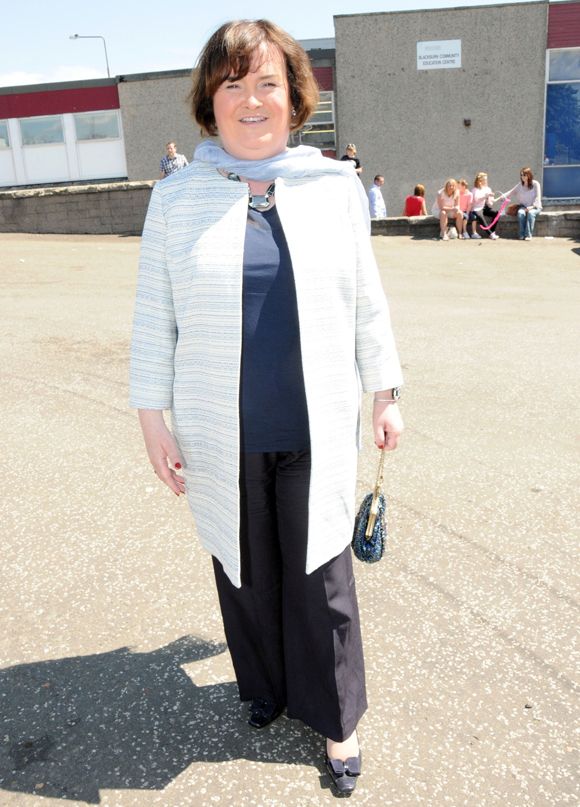 Susan Boyle Makes An Appearance At Blackburn Gala Day