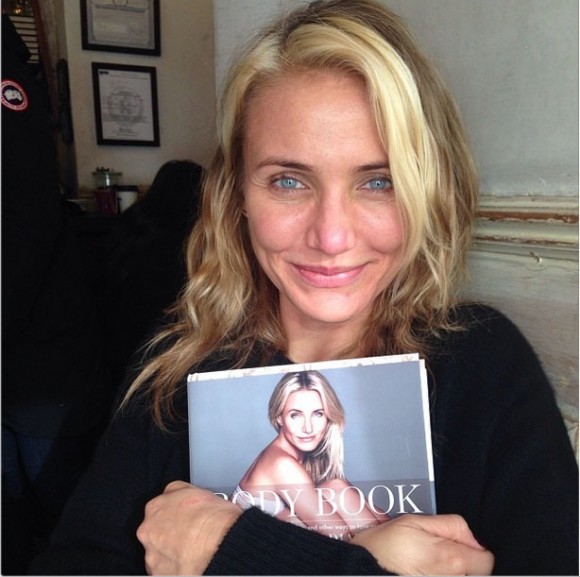 Cameron Diaz au naturel sur Instagram pour la promo de son livre The Body Book