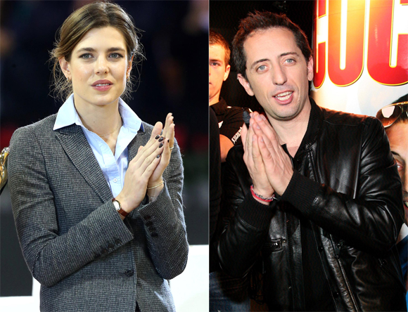 Gad Elmaleh et Charlotte Casiraghi sont parents