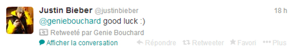 Eugenie Bouchard est plus populaire que Nadal et Federer sur Twitter