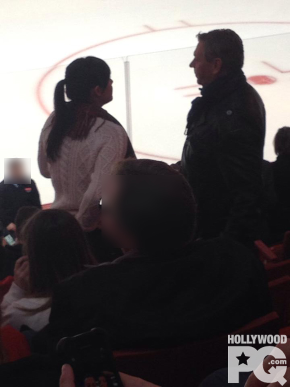 Marc Labrèche et sa conjointe Marilou Nadeau au match du Canadien de Montréal - SPOTTED