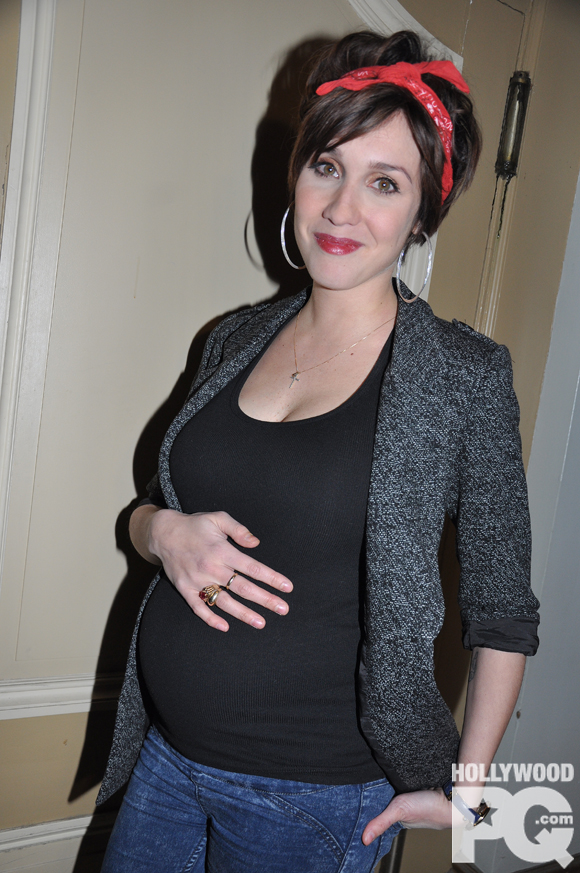 Bianca Gervais enceinte - sa belle bedain en photo