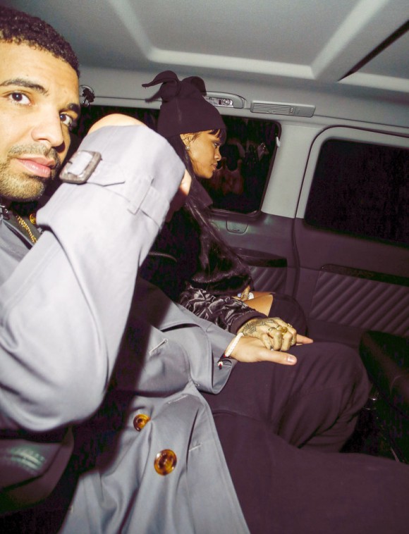 Rihanna et Drake main dans la main à Londres