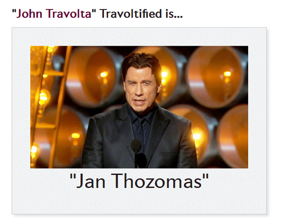 John travolta